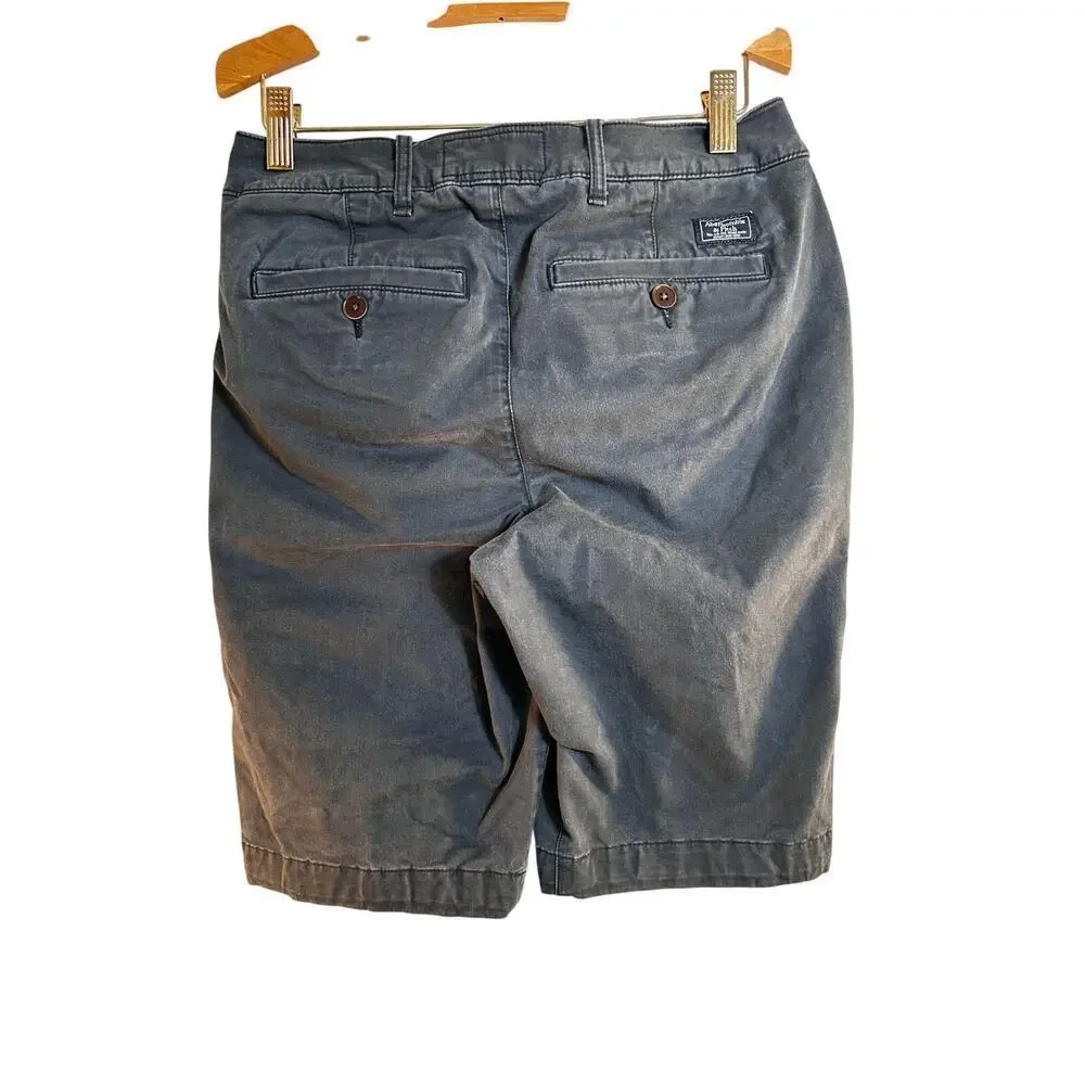 ABERCROMBIE & FITCH Boy’s Navy Bermuda Shorts / Size: W26